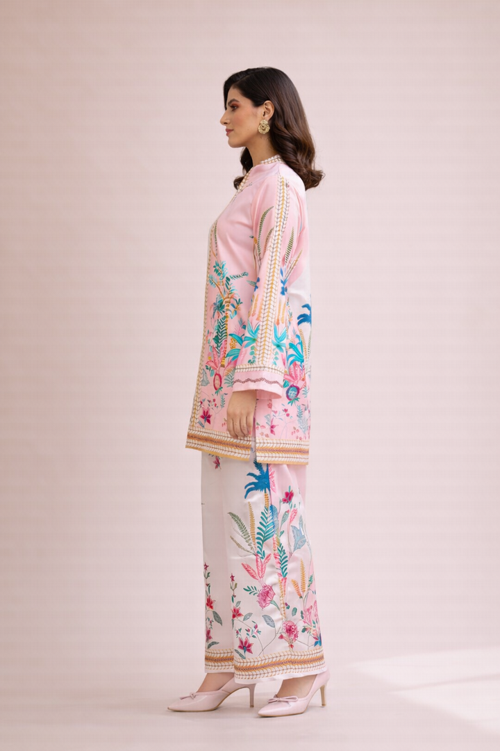 Azeenia Blush Botanical Grace Co-Ord